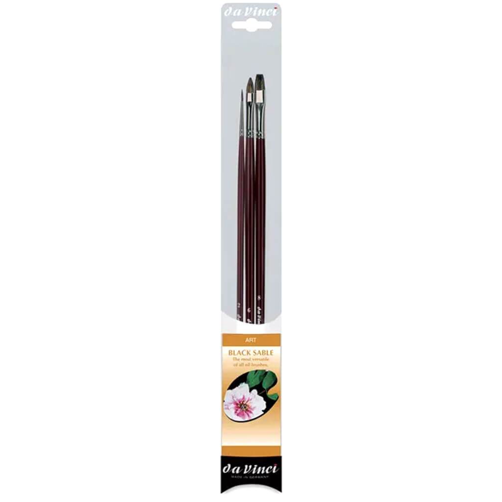 Oil Painting Set Black Sable