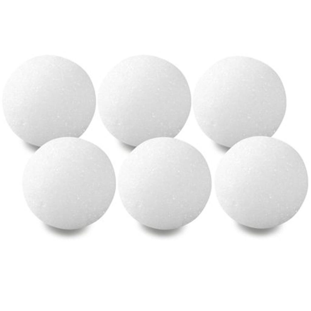 Floracraft Styrofoam Balls, 2-inch, White, 12 Pe in Dubai - UAE