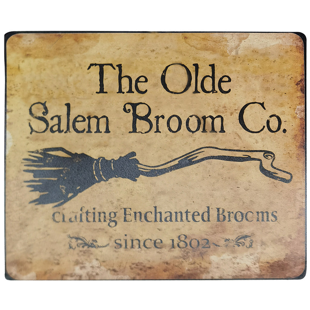 Metal Sign Salem Broom Co.