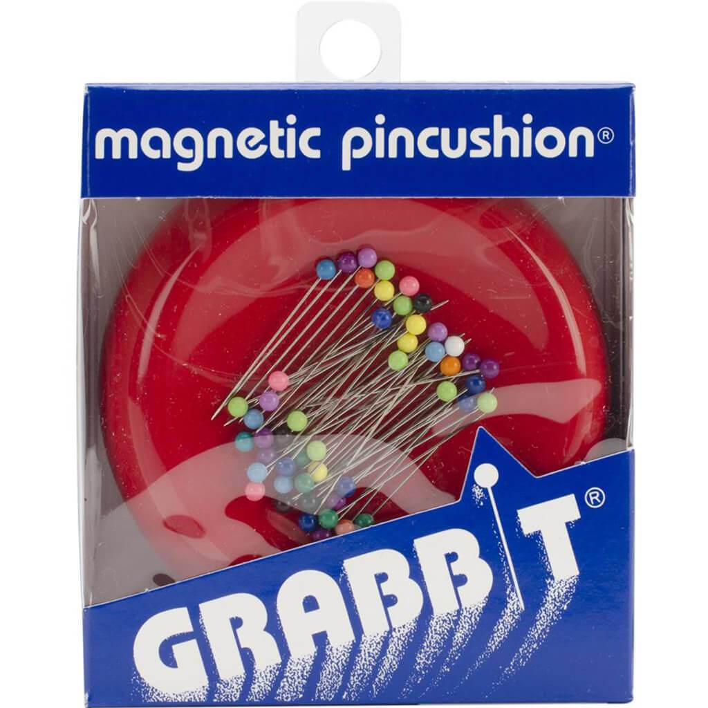 Grabbit Magnetic Pincushion with 50 Pins