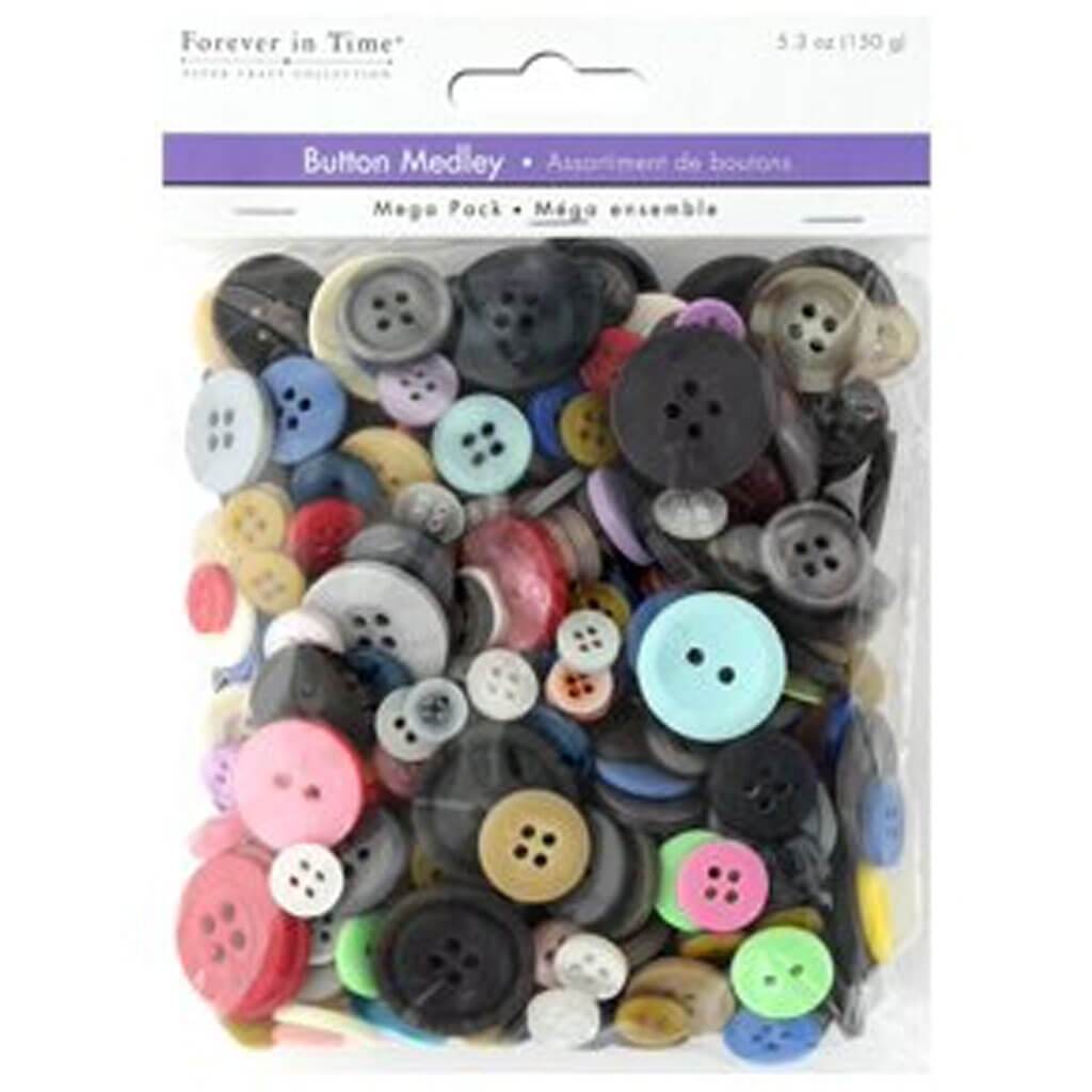 Buttons Mega-Pack Medley 150G