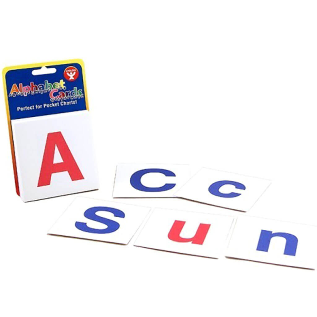 Alphabet A-Z Upper Case Letter Cards