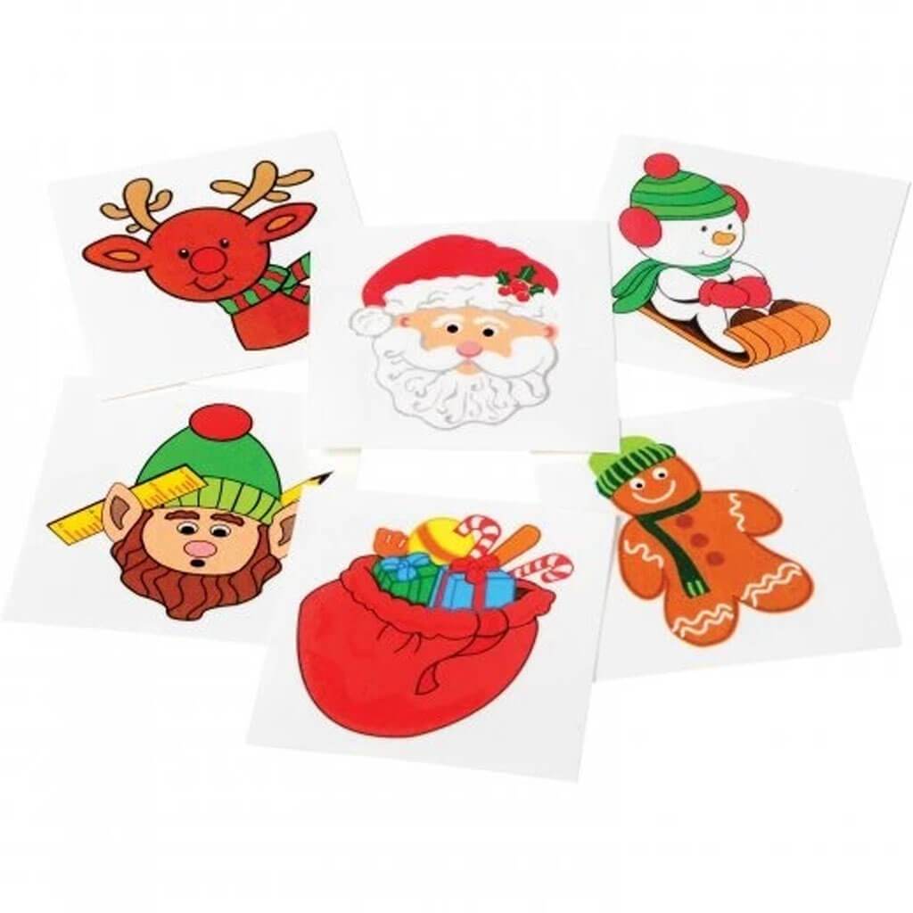 Christmas Tattoos 36pc