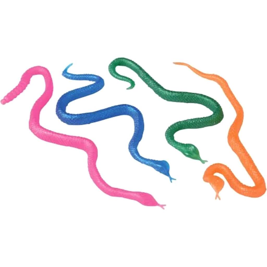 Stretchy Toy Snakes 24pc