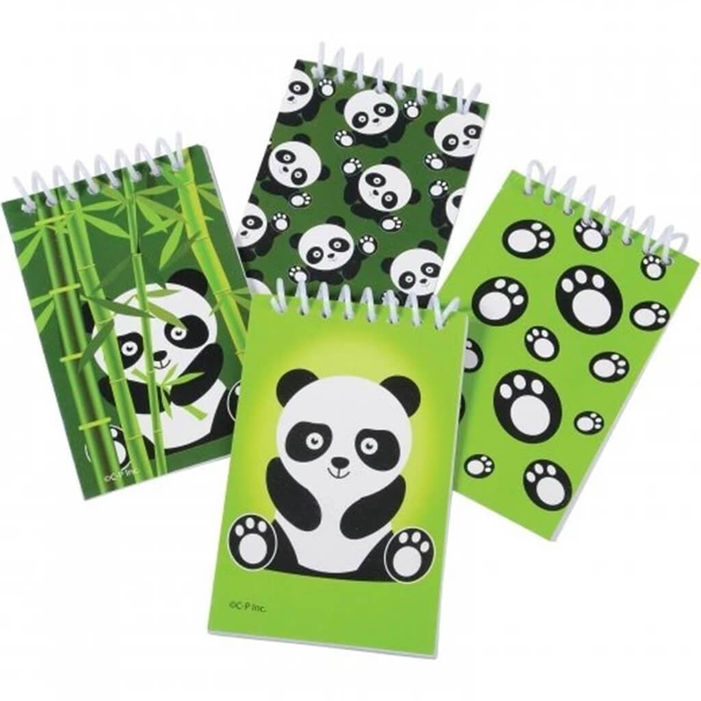 Panda Notebooks 8pc