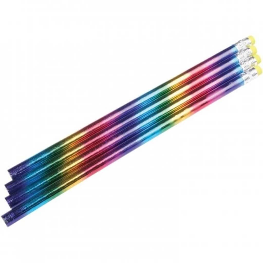 Metallic Rainbow Pencils