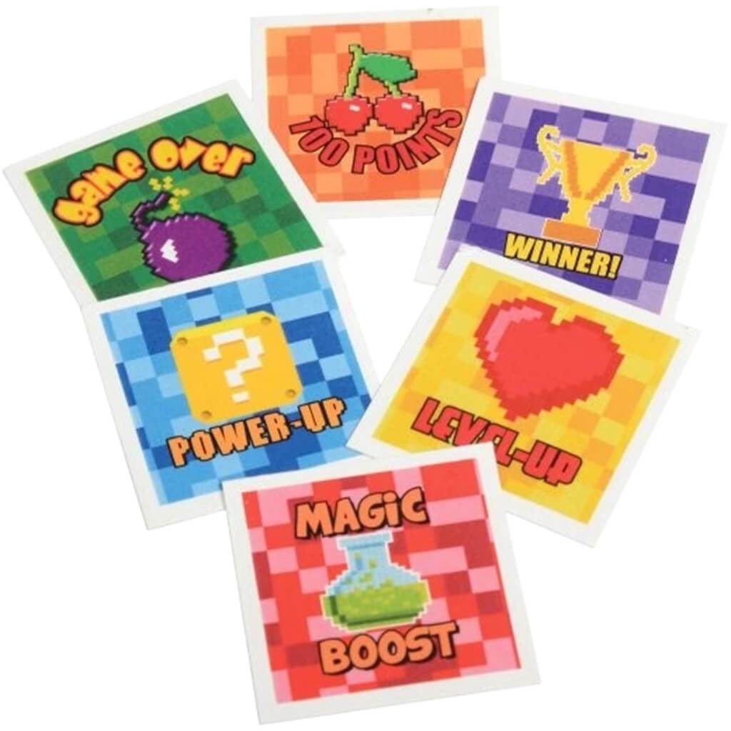 Power Up Tattoos 36pc