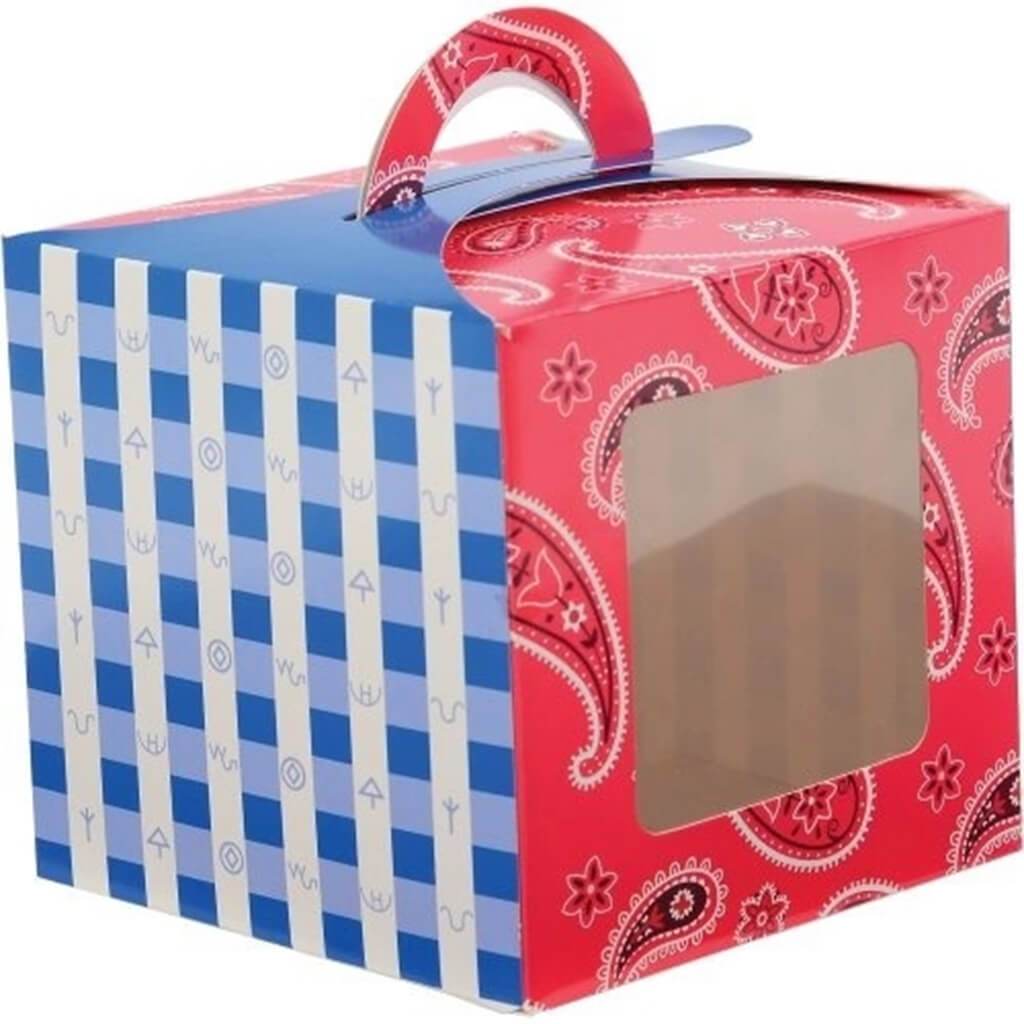 Bandana Cupcake Box