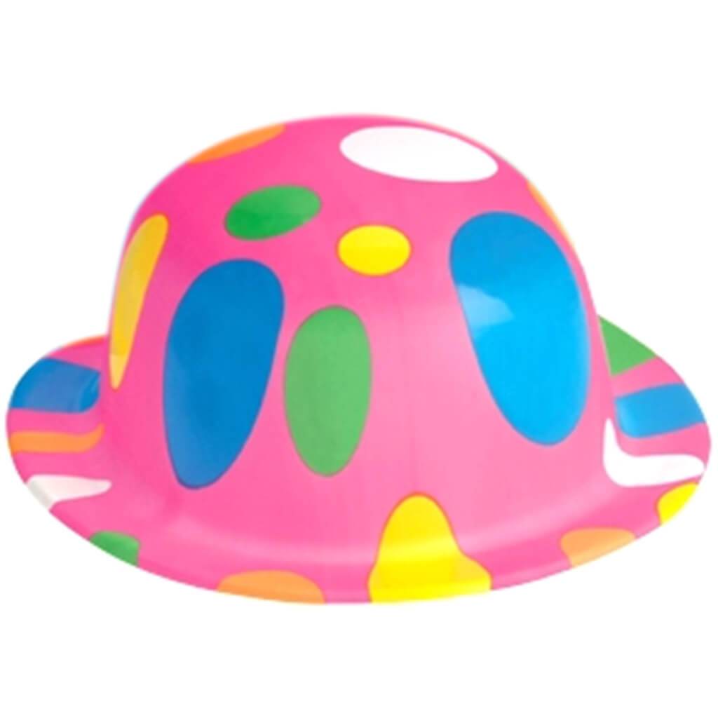 Polka Dot Derby Bowler Hats