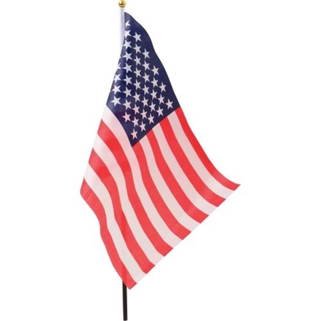 Usa Flag Cloth 8in X 12in