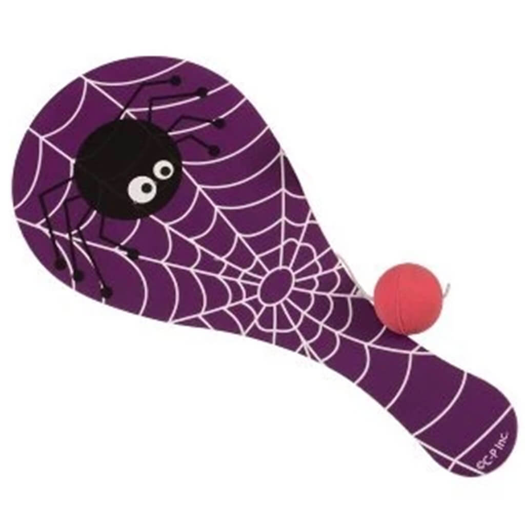 Halloween Paddle Balls Purple