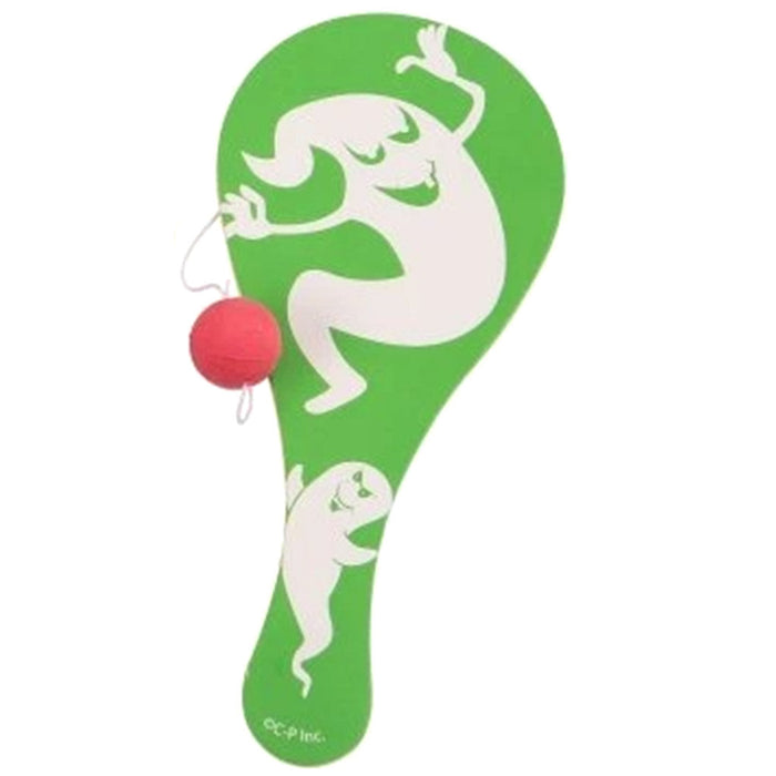 Halloween Paddle Balls Green