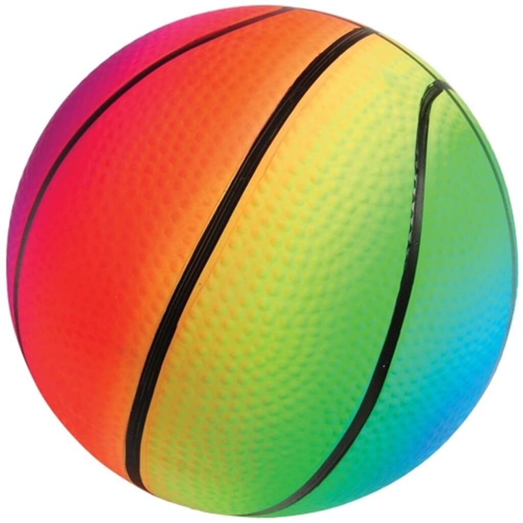 Rainbow Basketballs 5in