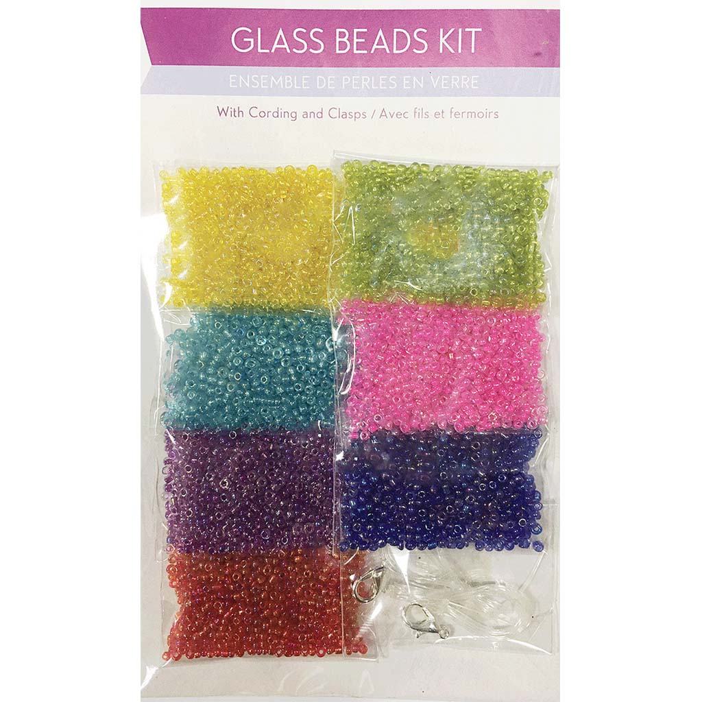 Multi-Packs Glass Bead Kits 50g Rocaille and Round Beads