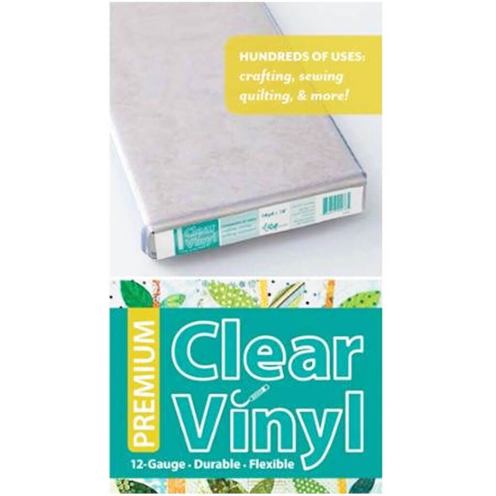 Premium Clear Vinyl Bolt 18in x 10yd