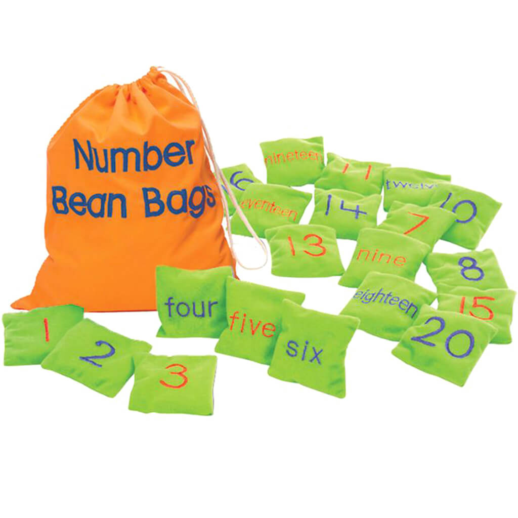 Number Bean Bags