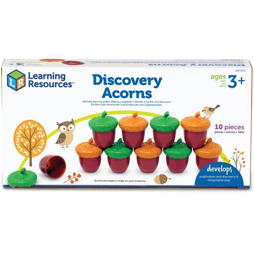 Discovery Acorns Assorted Colors Set of 10