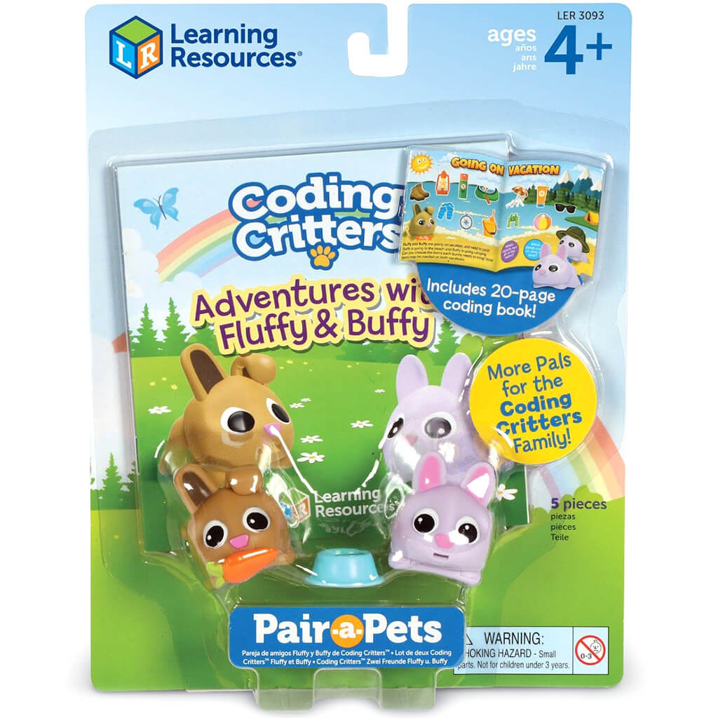 Coding Critters Pair-a-Pets: Adventures with Fluffy &amp; Buffy