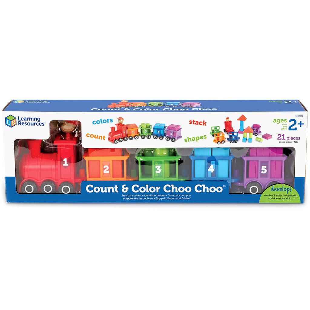 Count and Color Choo Choo