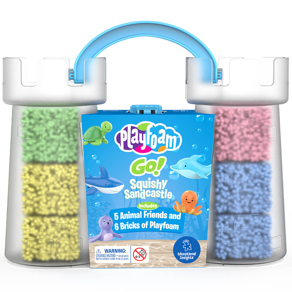PLAYFOAM GO! SQUISHY SANDCASTLE