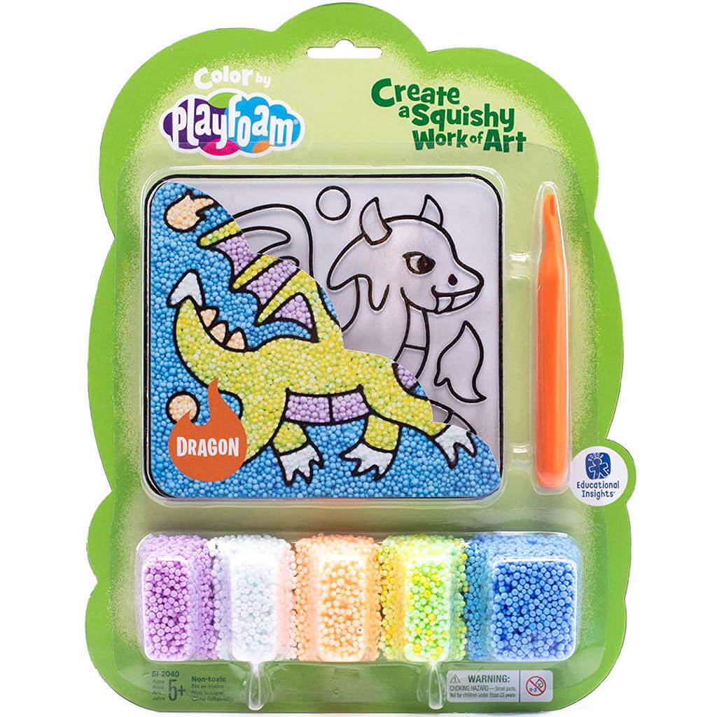 Color By Playfoam Dragon