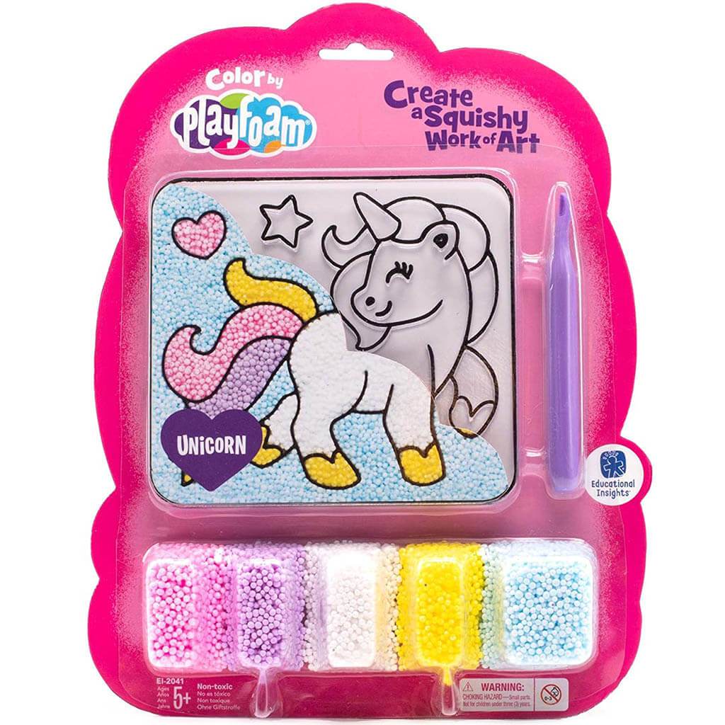 Color By Playfoam Unicorn