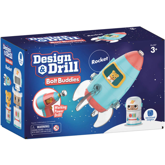 Design & Drill Bolt Buddies Rocket