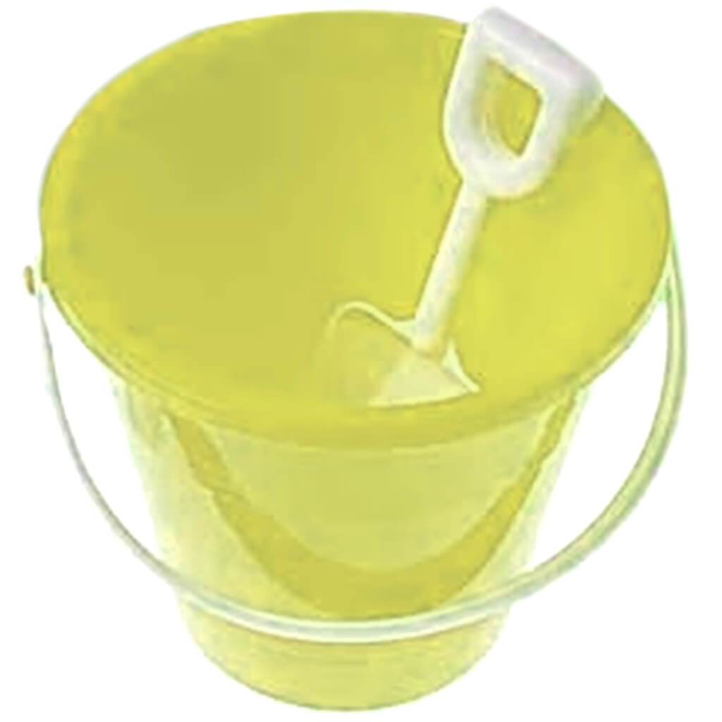 Pail And Shovel 5in Yellow