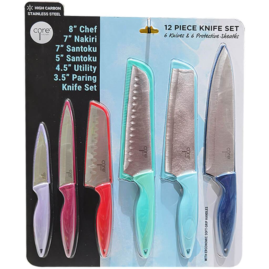 Knife Set Protective Sheaths, 12pc