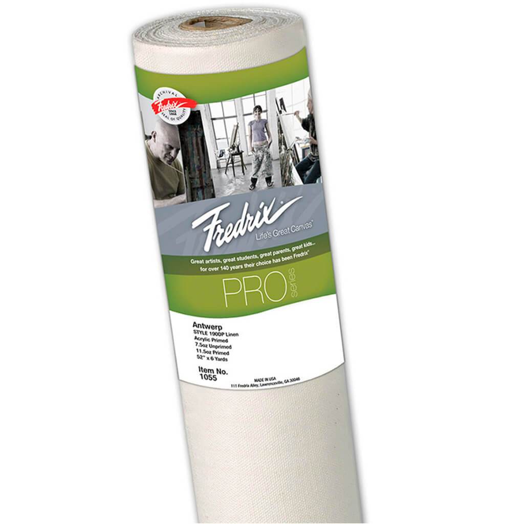 Linen Acrylic Primed Canvas Roll 72in x 3yd