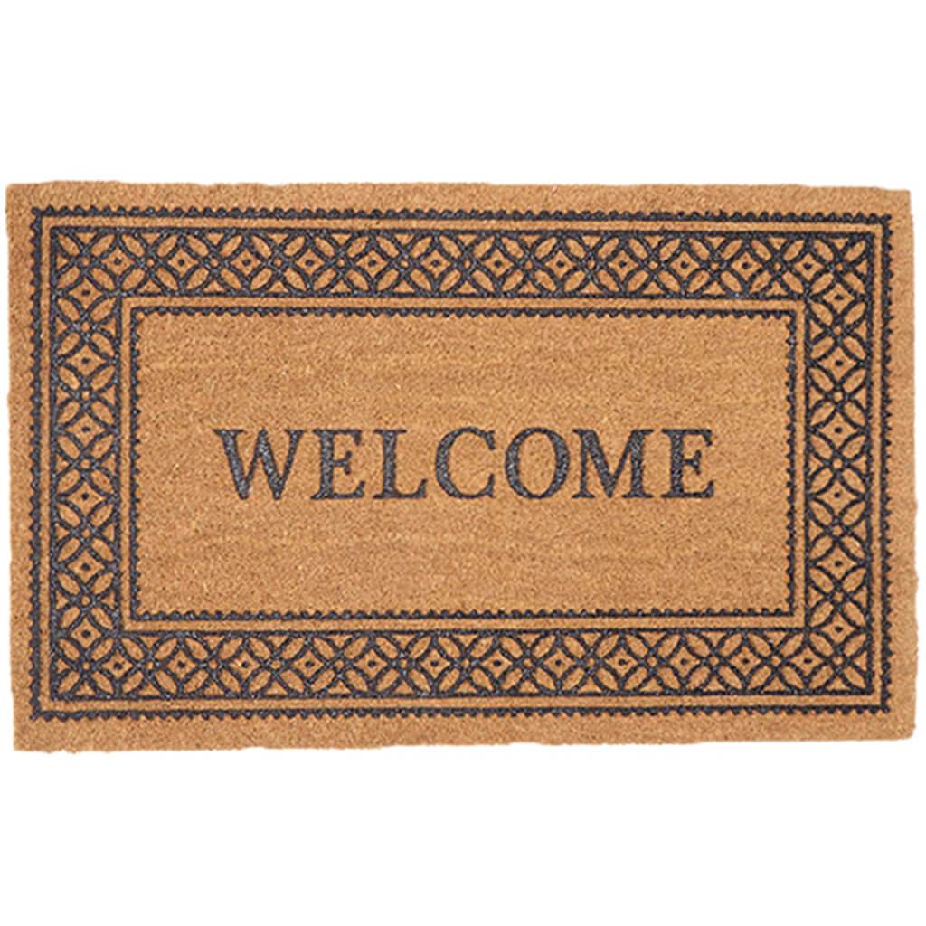 Welcome Coir Mat, 18in X 30in