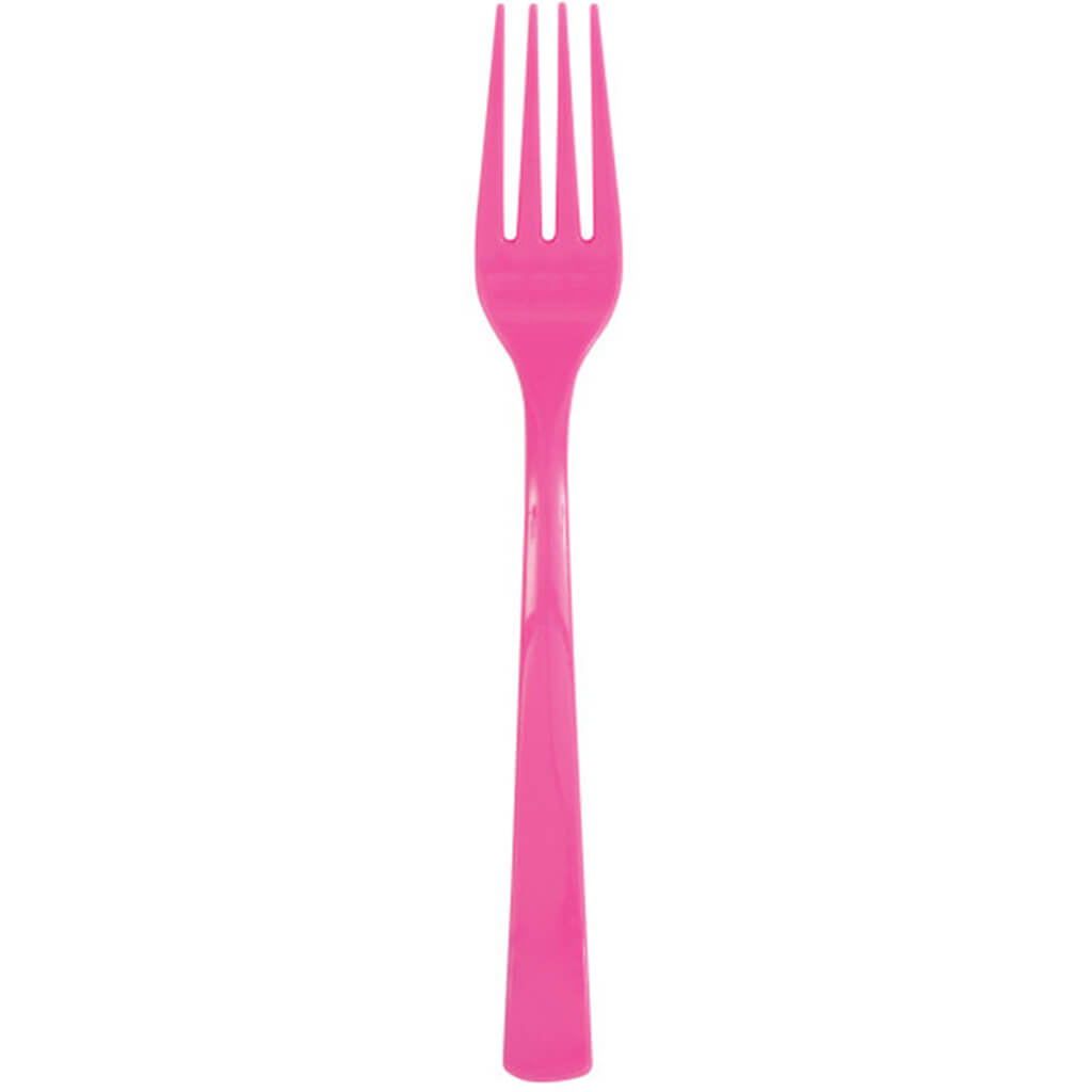 Hot Pink Forks, 18ct