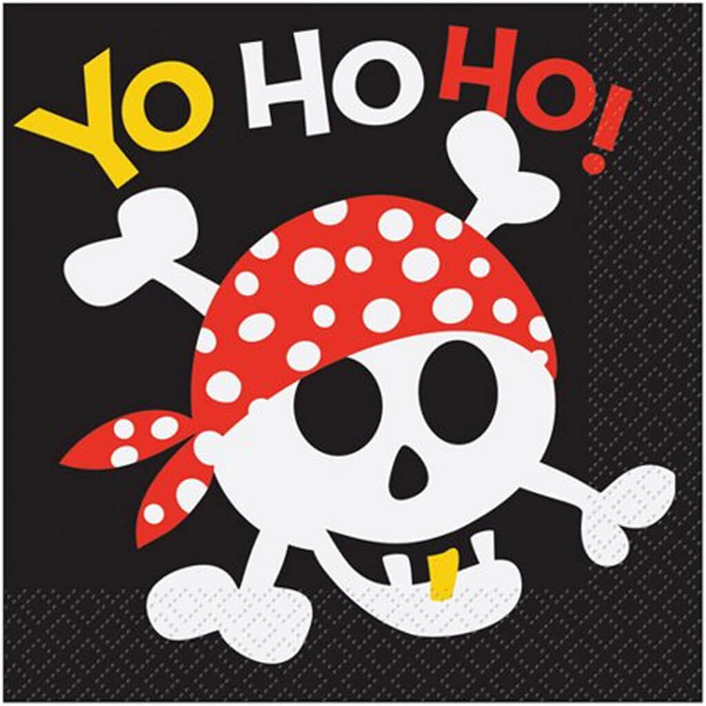 Pirate Fun Luncheon Napkin, 16ct