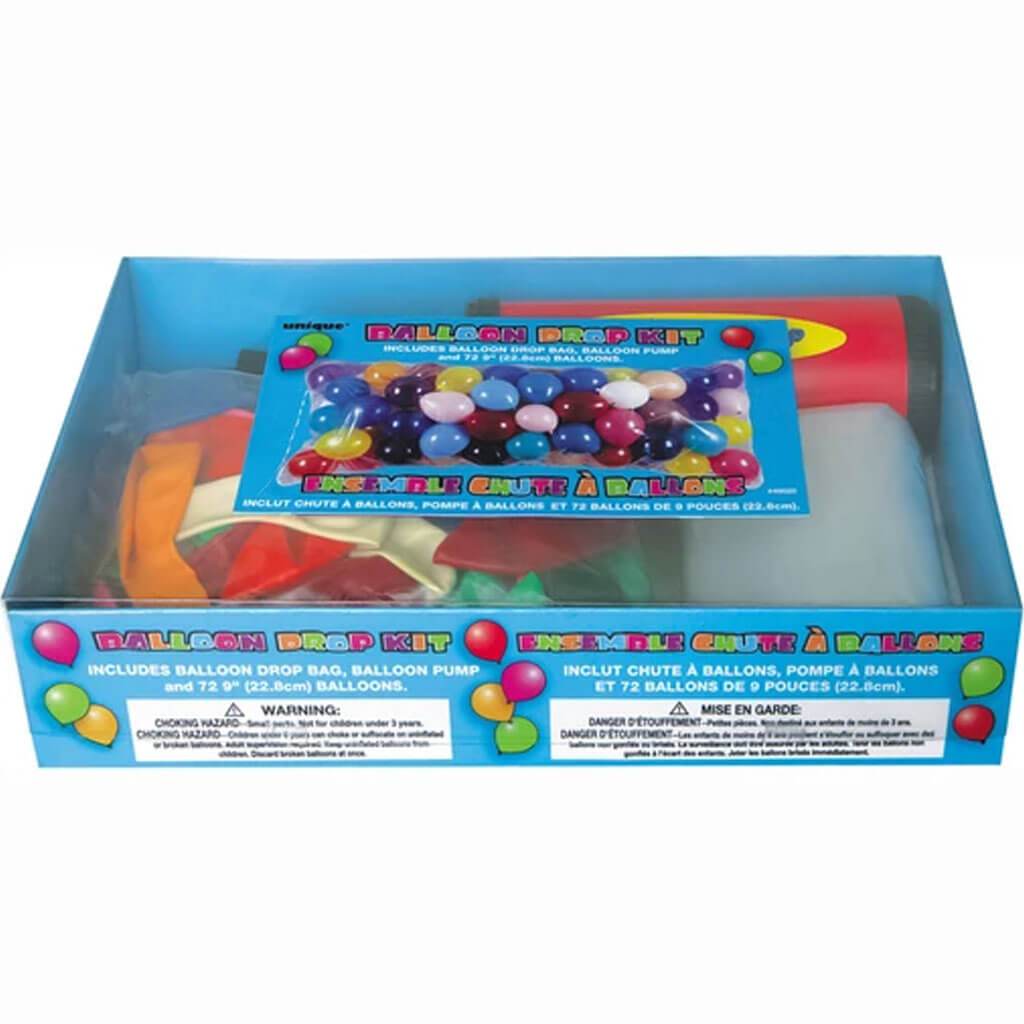 Happy Birthday Premium Balloon Drop Kit