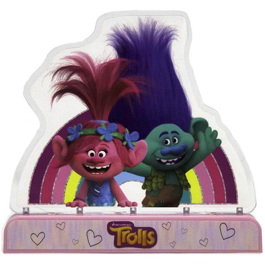 TROLLS Flashing Party Decoration Light Up Cake