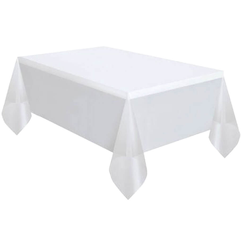 Clear Plastic Tablecloth 54 x 108in