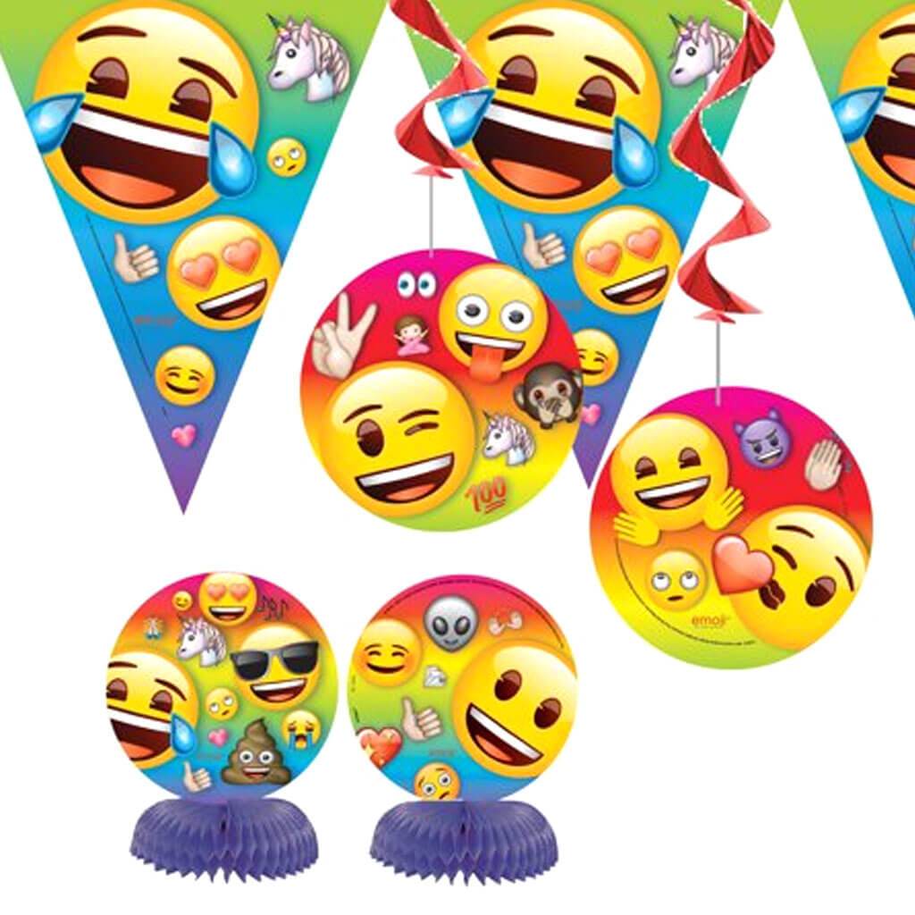 Emoji Birthday Party Kit Decoration