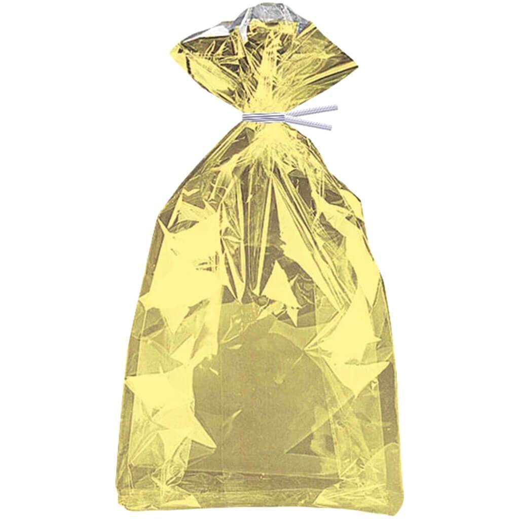 Gold Foil Cellophane Bags 5in x 11in 10ct