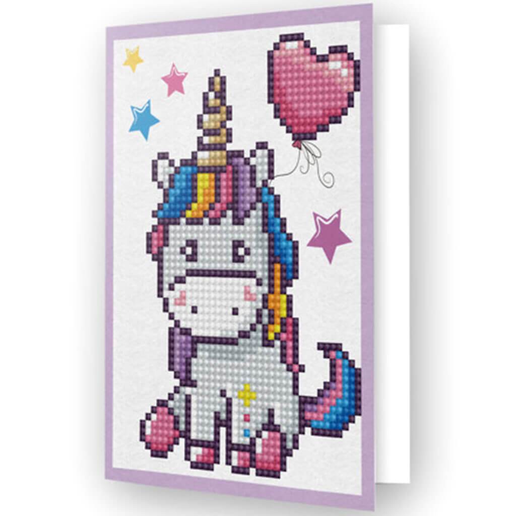 Diamond Embroidery Facet Art Greeting Card Kit Welcome Baby