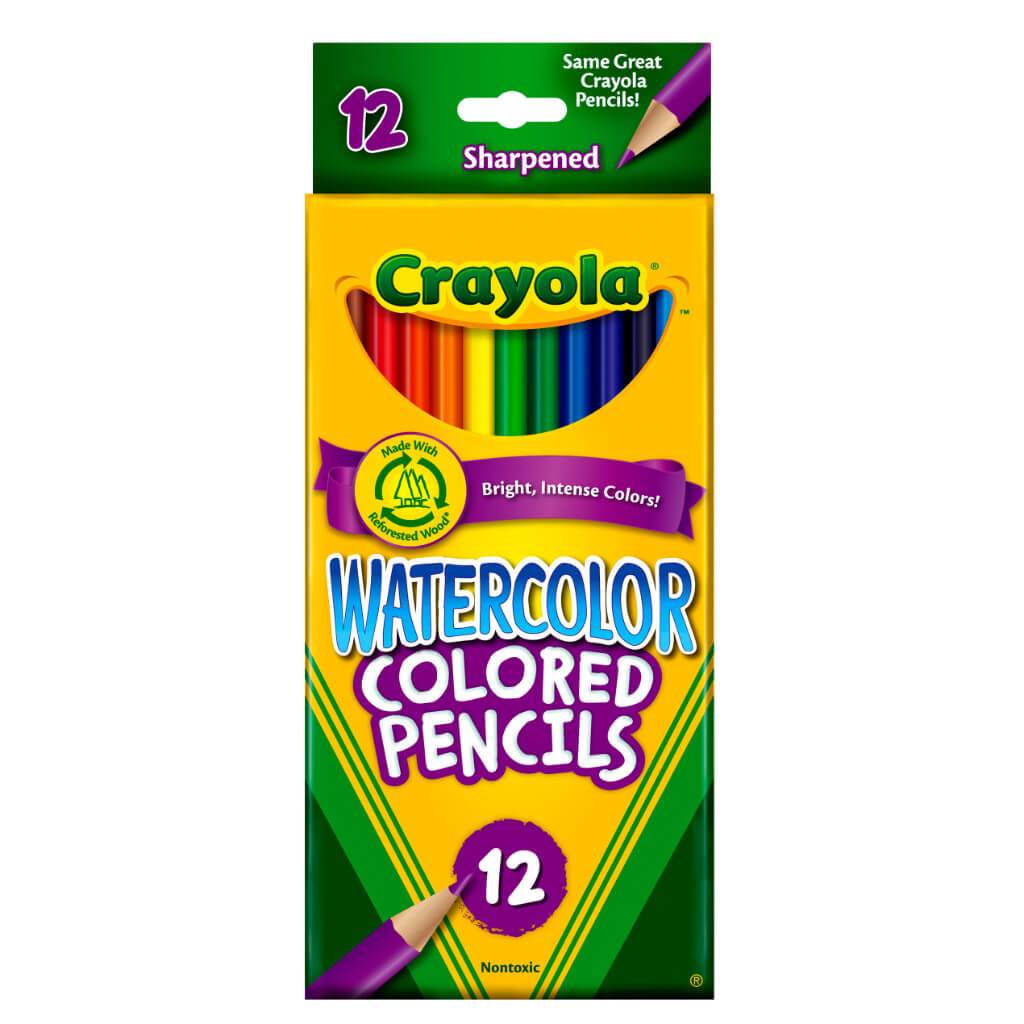 Crayola Watercolor Pencils 12/Pkg