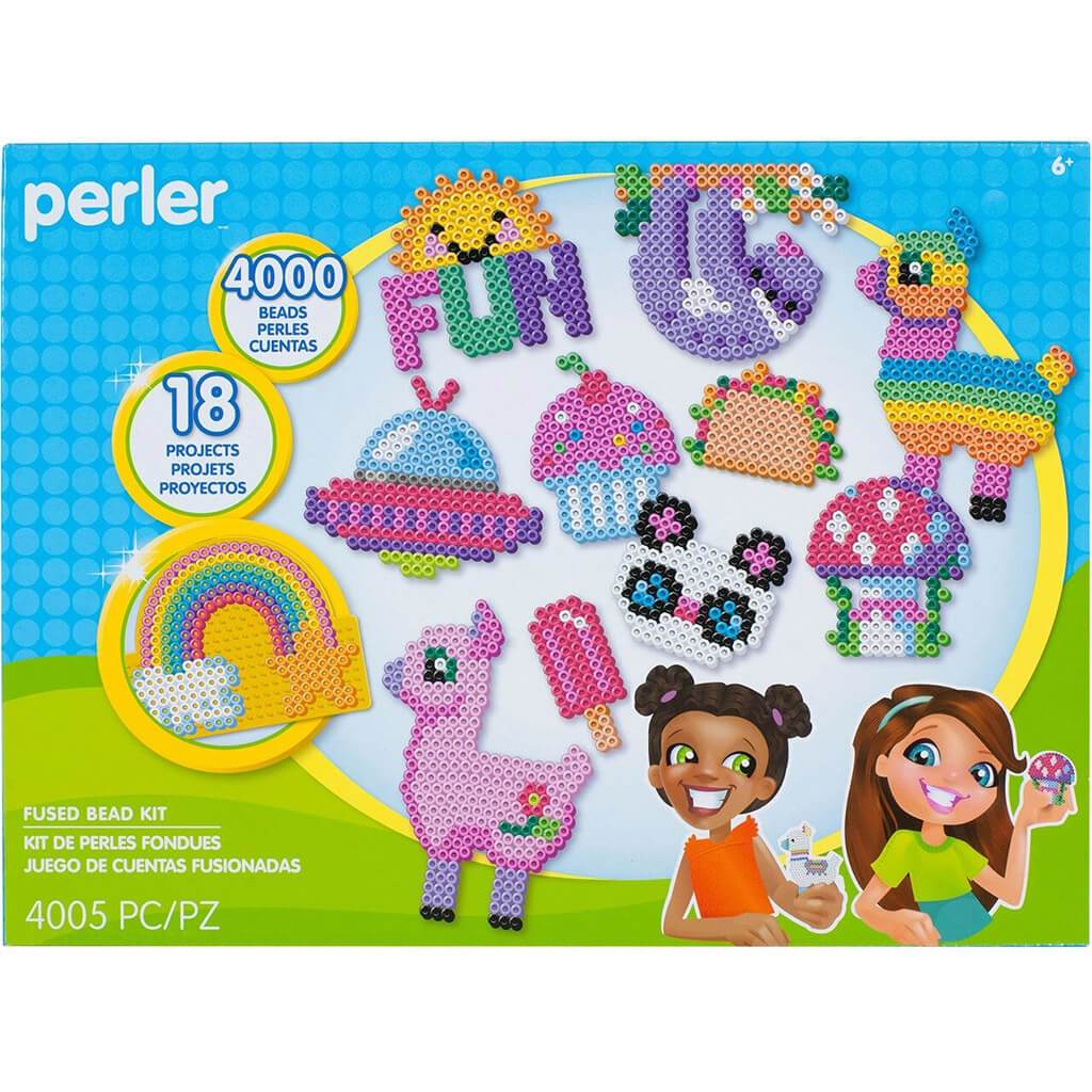 Summer Perler Deluxe Fused Bead Kit