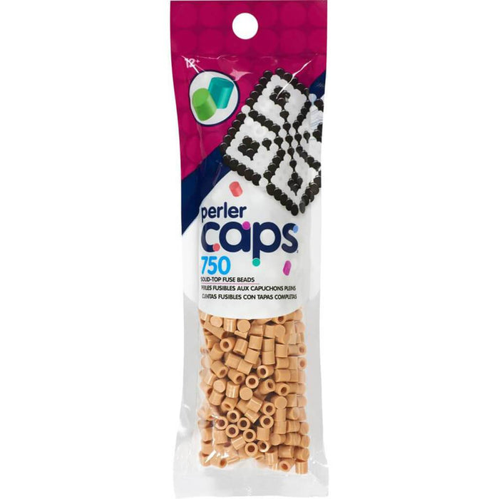 Perler Cap Beads 750/pkg Tan