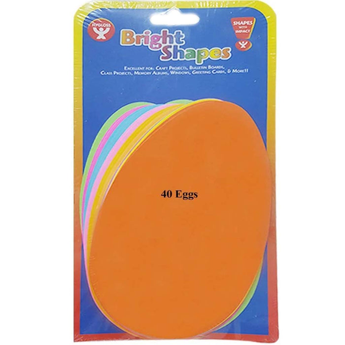 Bright Colored Shaped Eggs 