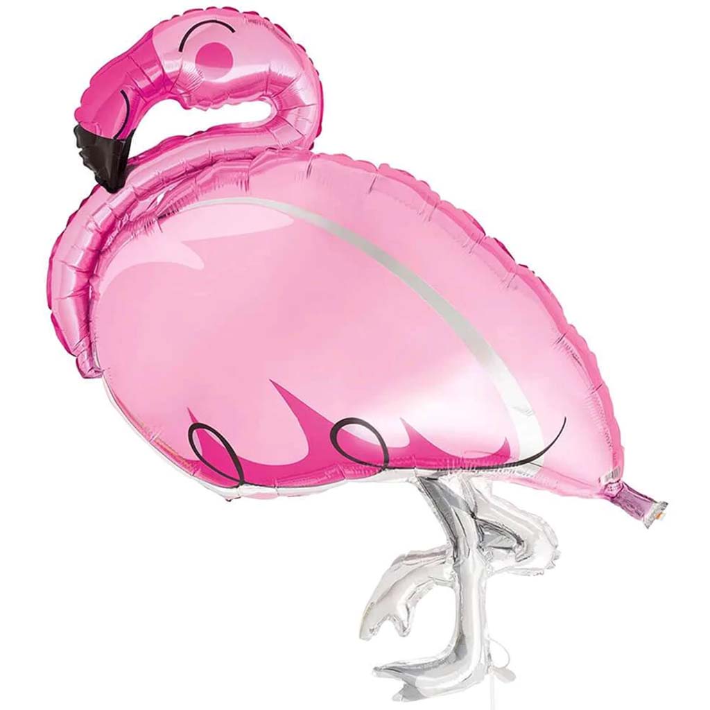 Giant Flamingo Helium Foil Balloon 45in