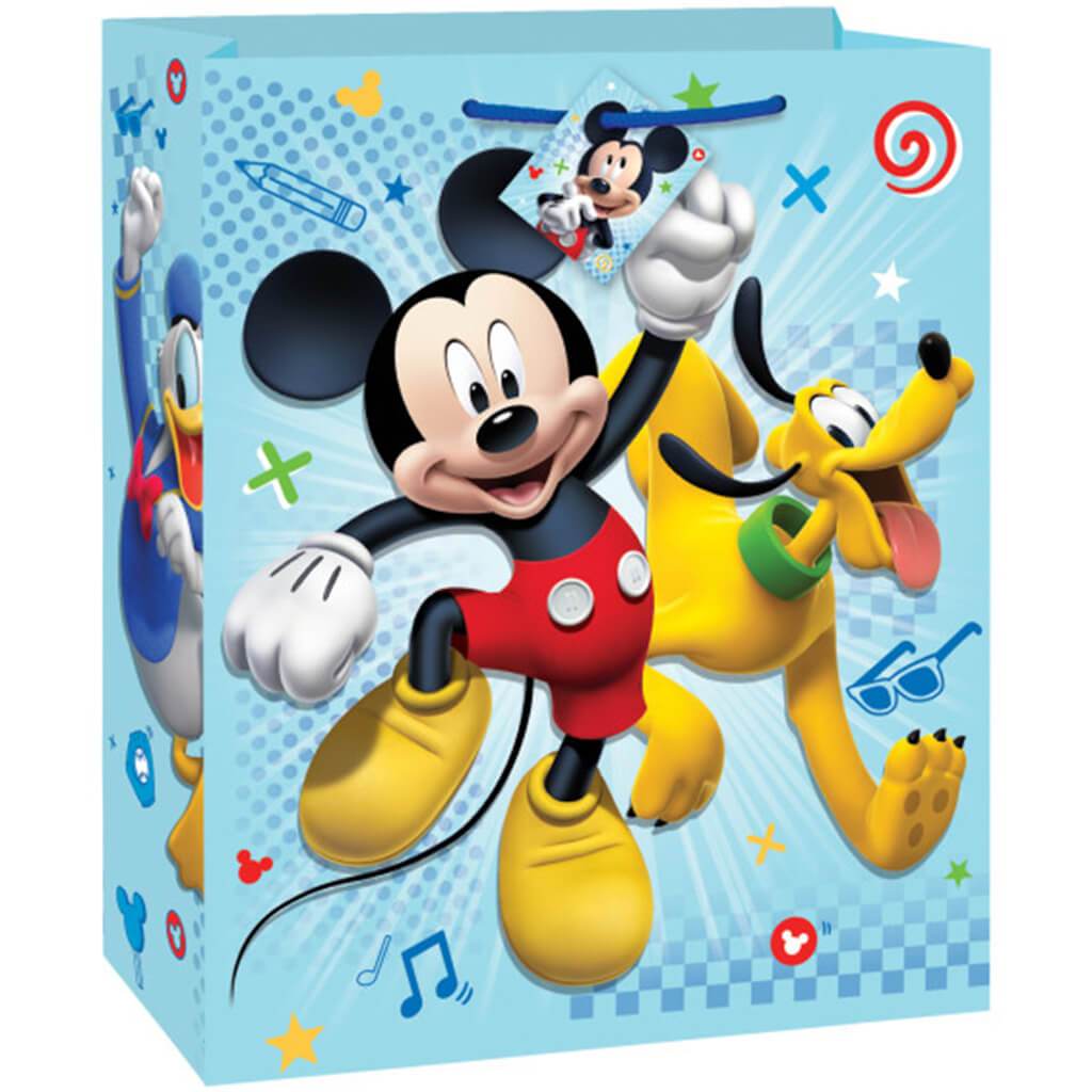 Mickey and The Roadster Gift Bag Large