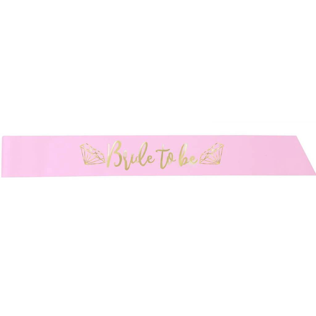 Bride to be Sash Rose Gold