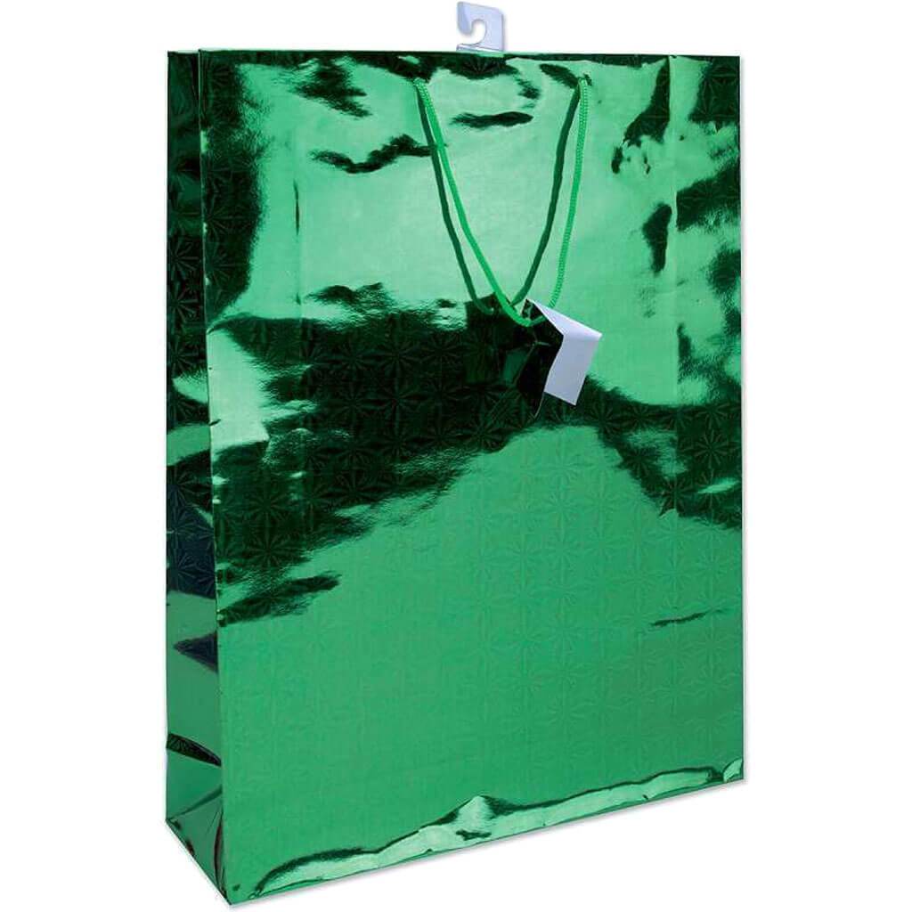 Holographic Gift Bags 13in x 18in 6/Pkg Glossy