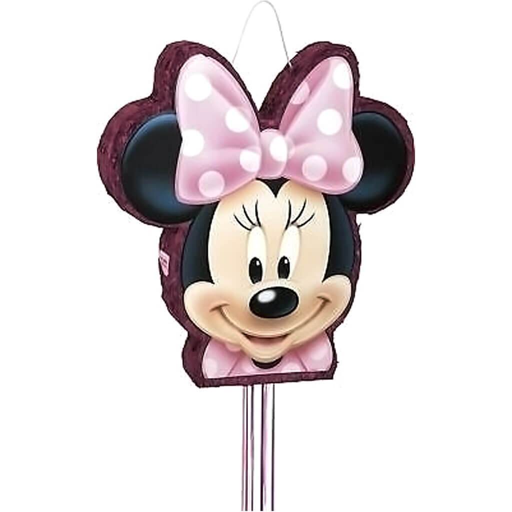 Disney Minnie Mouse Pinata Shaped Pull String