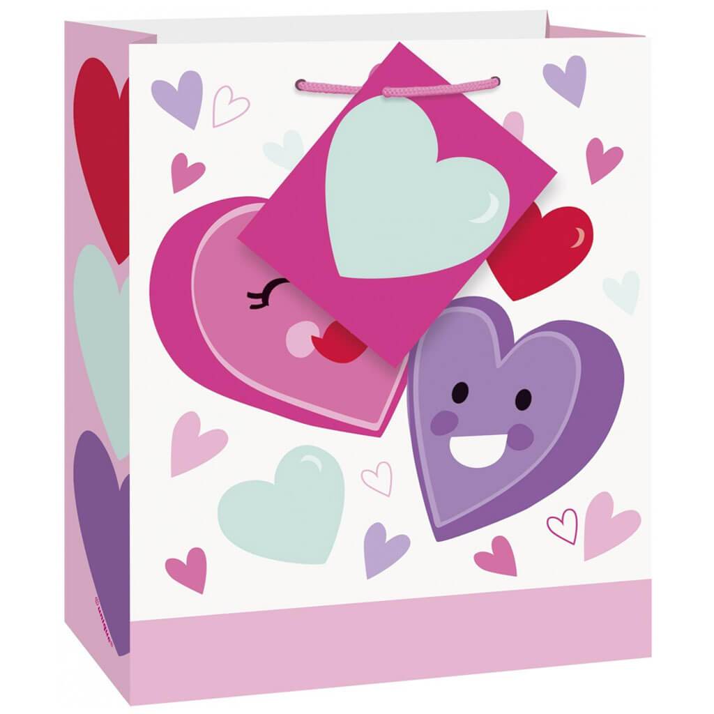 Smiling Hearts Small Gift Bag