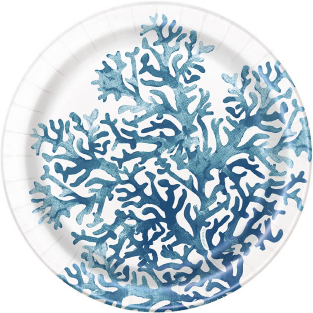 Blue Reef Plate 7in 8ct